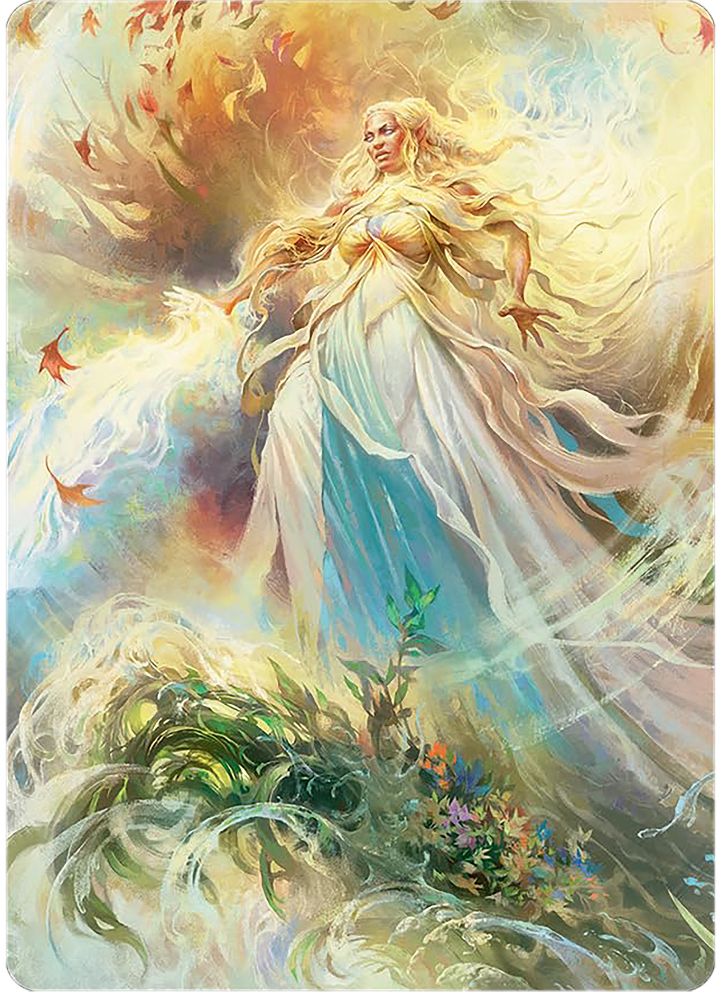 Galadriel, Light of Valinor Art Card [The Lord of the Rings: Tales of Middle-earth Art Series] | A1Comics