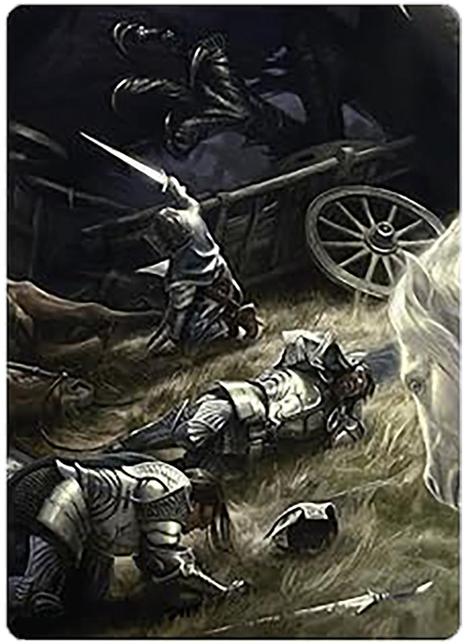 Courageous Resolve Art Card [The Lord of the Rings: Tales of Middle-earth Art Series] | A1Comics