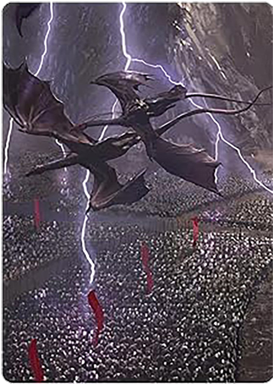 Mordor on the March Art Card [The Lord of the Rings: Tales of Middle-earth Art Series] | A1Comics