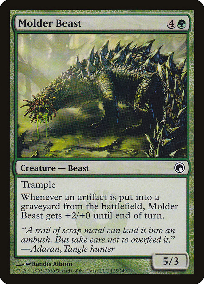 Molder Beast [Scars of Mirrodin] | A1Comics