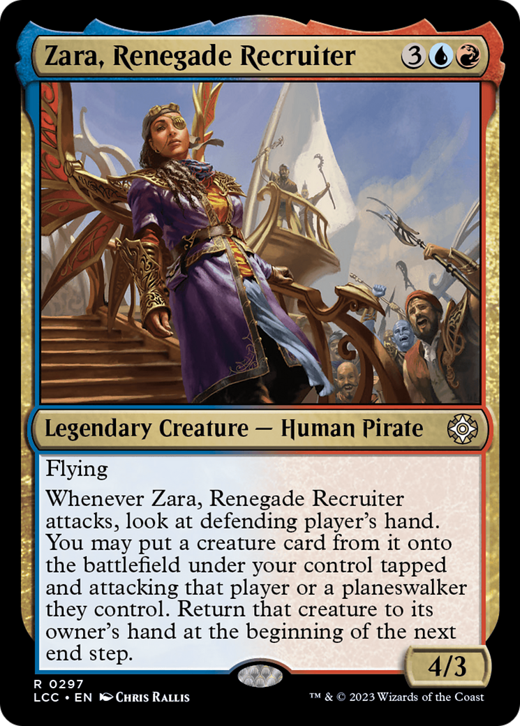 Zara, Renegade Recruiter [The Lost Caverns of Ixalan Commander] | A1Comics