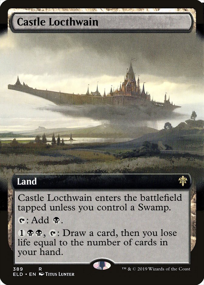 Castle Locthwain (Extended Art) [Throne of Eldraine] | A1Comics