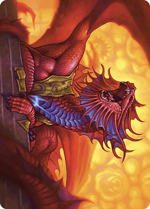 Niv-Mizzet, Guildpact Art Card (44/49) [Murders at Karlov Manor Art Series] | A1Comics