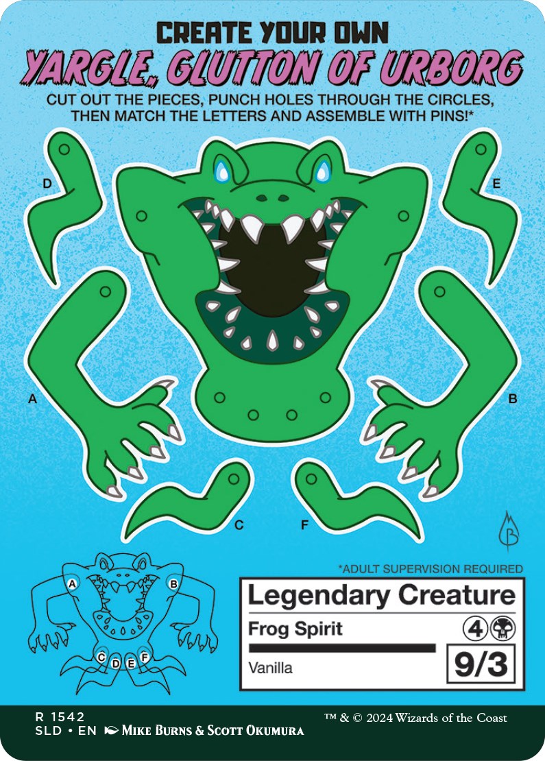 Yargle, Glutton of Urborg [Secret Lair Drop Series] | A1Comics