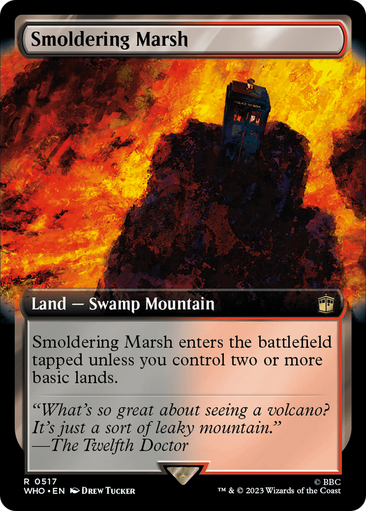 Smoldering Marsh (Extended Art) [Doctor Who] | A1Comics