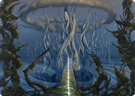 Tanglepool Bridge Art Card [Modern Horizons 2 Art Series] | A1Comics