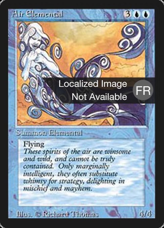 Air Elemental [Foreign Black Border] | A1Comics