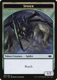 Spider // Spirit Double-Sided Token [Modern Horizons Tokens] | A1Comics