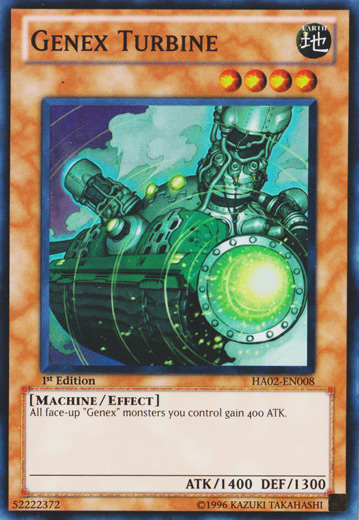 Genex Turbine [HA02-EN008] Super Rare | A1Comics