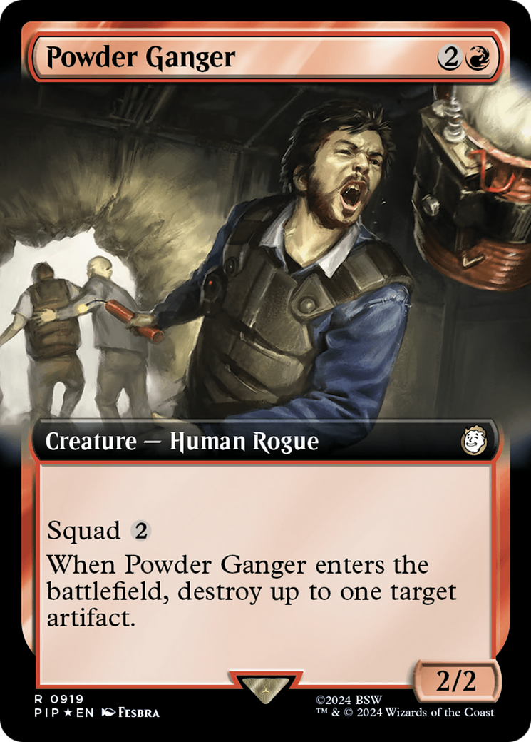 Powder Ganger (Extended Art) (Surge Foil) [Fallout] | A1Comics