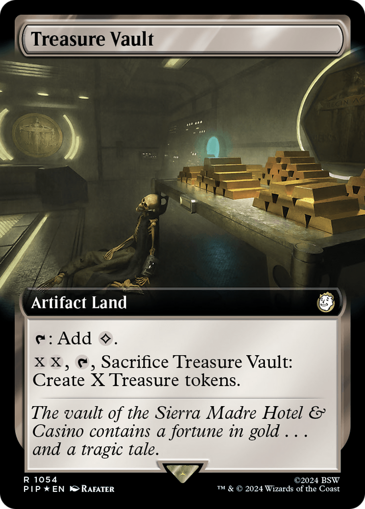 Treasure Vault (Extended Art) (Surge Foil) [Fallout] | A1Comics