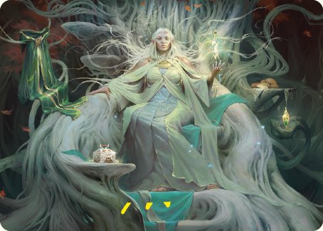 Galadriel, Gift-Giver Art Card [The Lord of the Rings: Tales of Middle-earth Art Series] | A1Comics