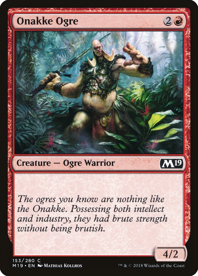 Onakke Ogre [Core Set 2019] | A1Comics