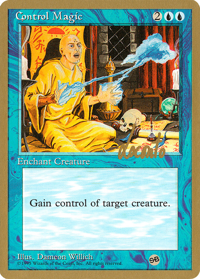 Control Magic (Michael Loconto) (SB) [Pro Tour Collector Set] | A1Comics