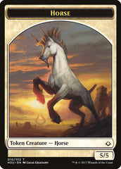 Adorned Pouncer // Horse Double-Sided Token [Hour of Devastation Tokens] | A1Comics