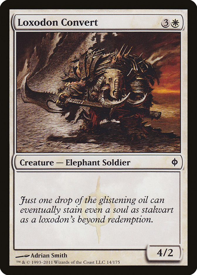 Loxodon Convert [New Phyrexia] | A1Comics