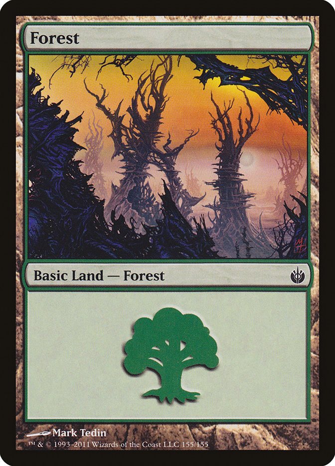 Forest (155) [Mirrodin Besieged] | A1Comics