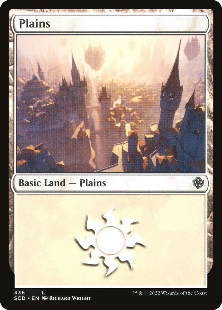 Plains (336) [Starter Commander Decks] | A1Comics