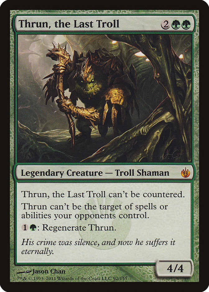 Thrun, the Last Troll [Mirrodin Besieged] | A1Comics