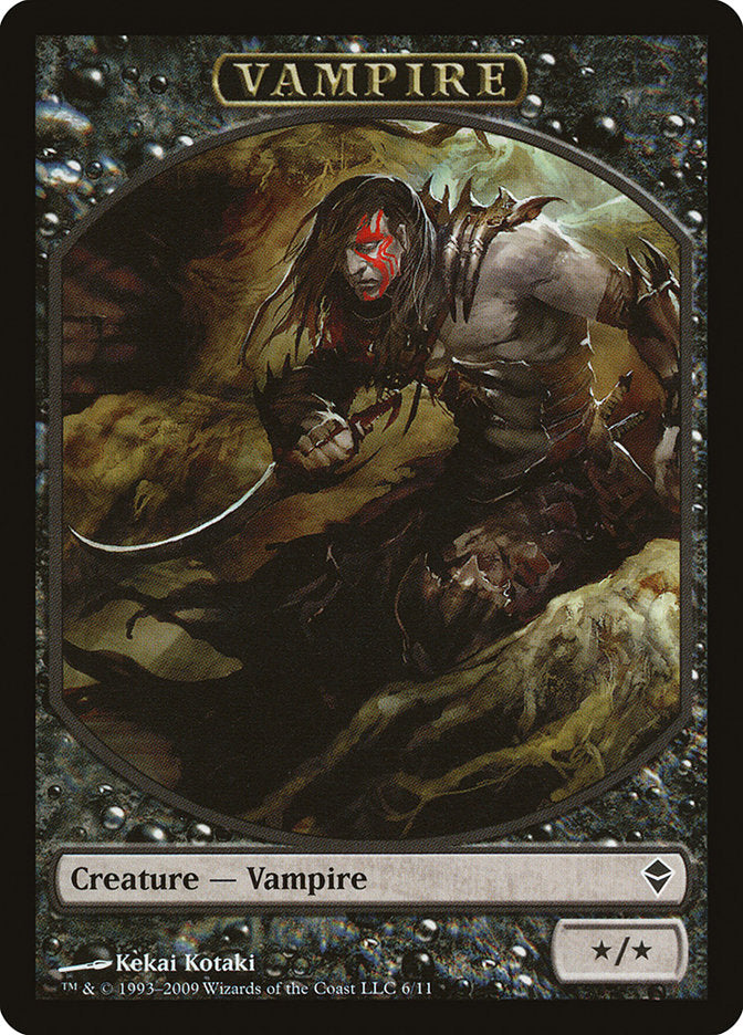 Vampire Token [Zendikar Tokens] | A1Comics