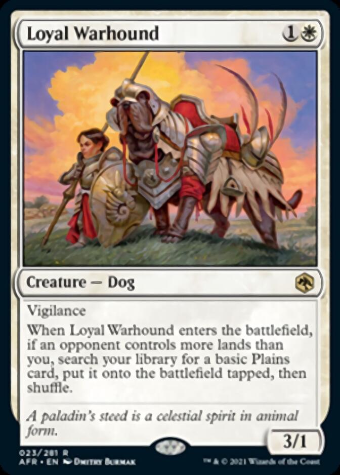 Loyal Warhound [Dungeons & Dragons: Adventures in the Forgotten Realms] | A1Comics