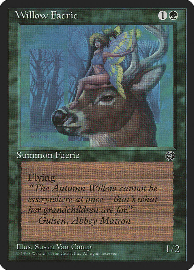 Willow Faerie (Gulsen Flavor Text) [Homelands] | A1Comics