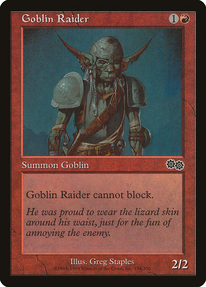 Goblin Raider [Urza's Saga] | A1Comics