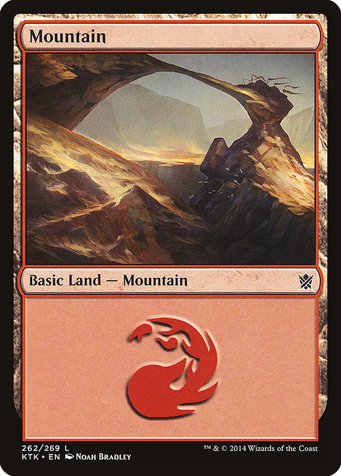 Mountain (262) [Khans of Tarkir] | A1Comics