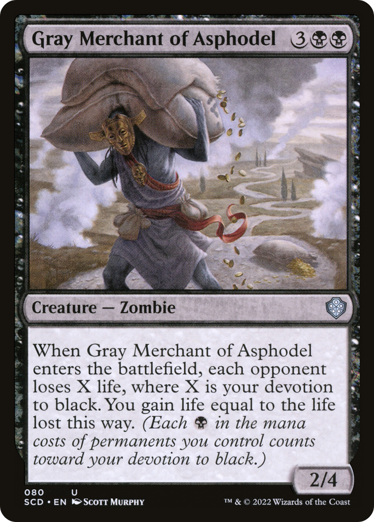 Gray Merchant of Asphodel [Starter Commander Decks] | A1Comics