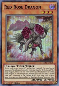 Red Rose Dragon (Purple) [LDS2-EN108] Ultra Rare | A1Comics