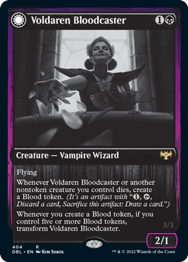 Voldaren Bloodcaster // Bloodbat Summoner [Innistrad: Double Feature] | A1Comics