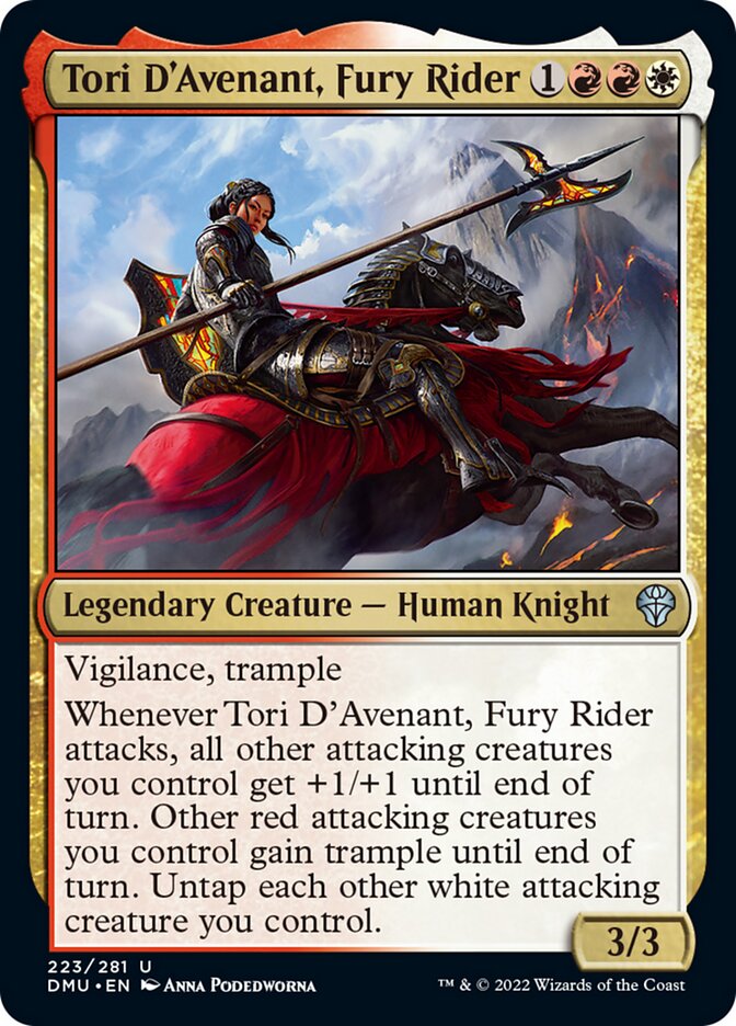 Tori D'Avenant, Fury Rider [Dominaria United] | A1Comics