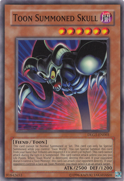 Toon Summoned Skull [DLG1-EN065] Common | A1Comics