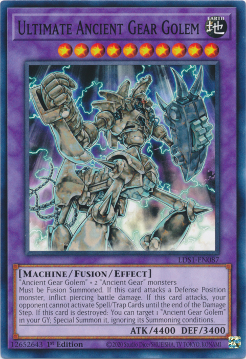 Ultimate Ancient Gear Golem [LDS1-EN087] Common | A1Comics