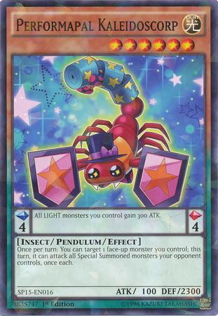 Performapal Kaleidoscorp [SP15-EN016] Shatterfoil Rare | A1Comics