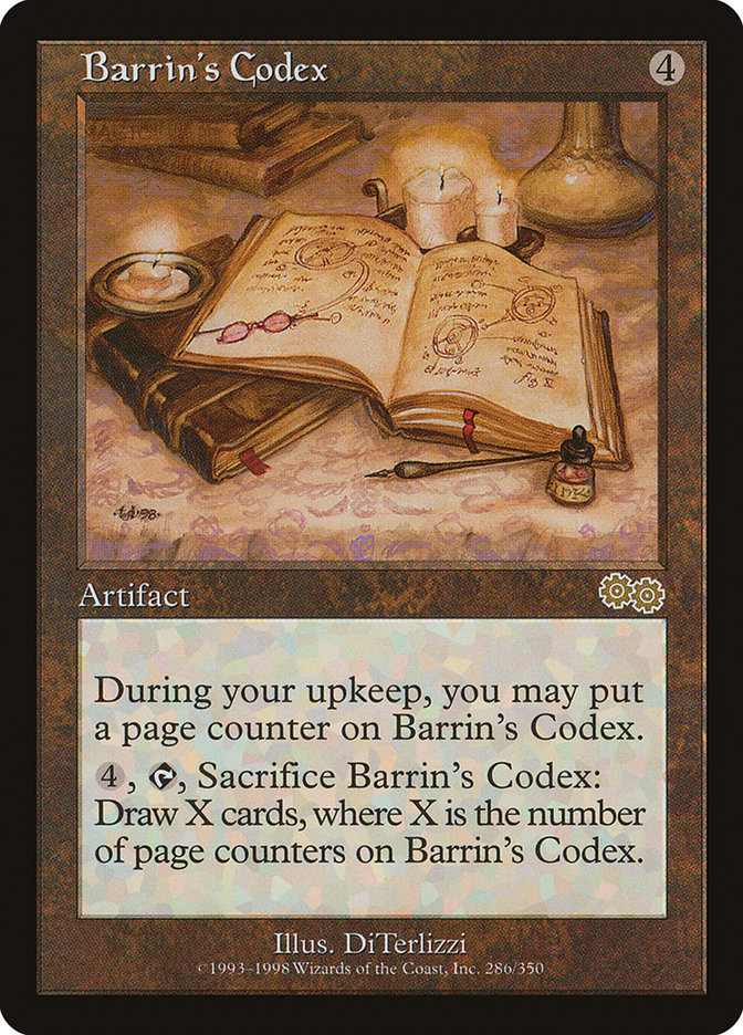 Barrin's Codex [Urza's Saga] | A1Comics