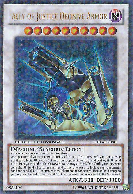 Ally of Justice Decisive Armor [DT03-EN090] Ultra Rare | A1Comics