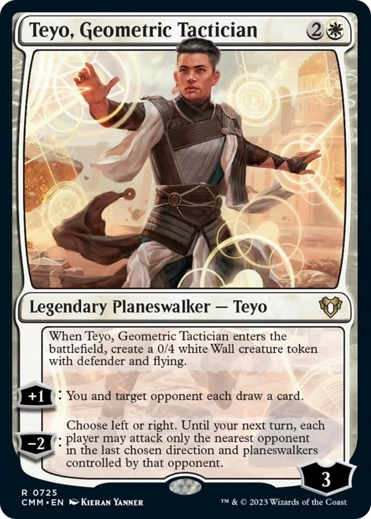 Teyo, Geometric Tactician [Commander Masters] | A1Comics