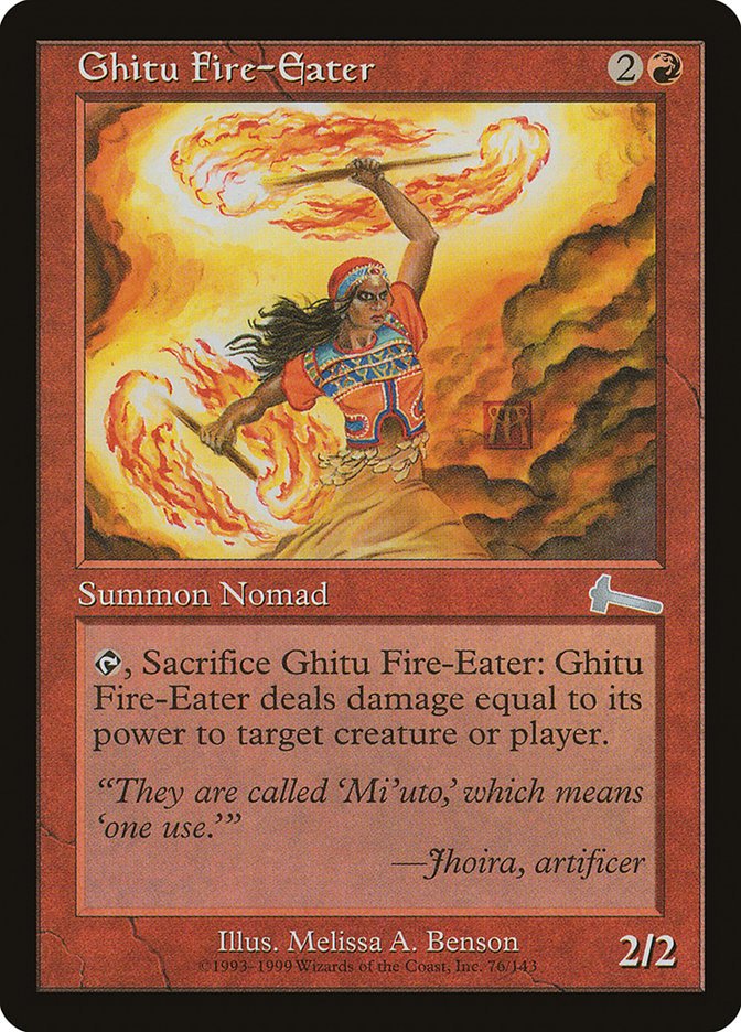 Ghitu Fire-Eater [Urza's Legacy] | A1Comics