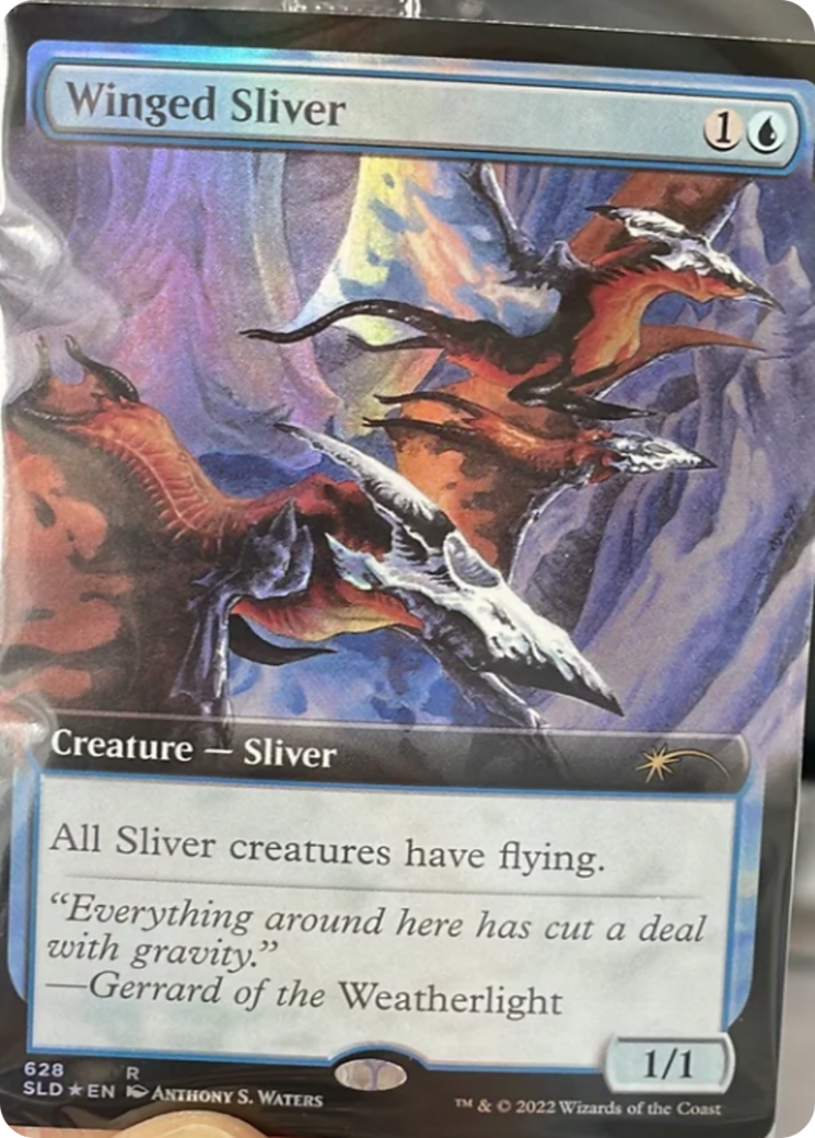 Winged Sliver (Extended Art) [Secret Lair Drop Promos] | A1Comics