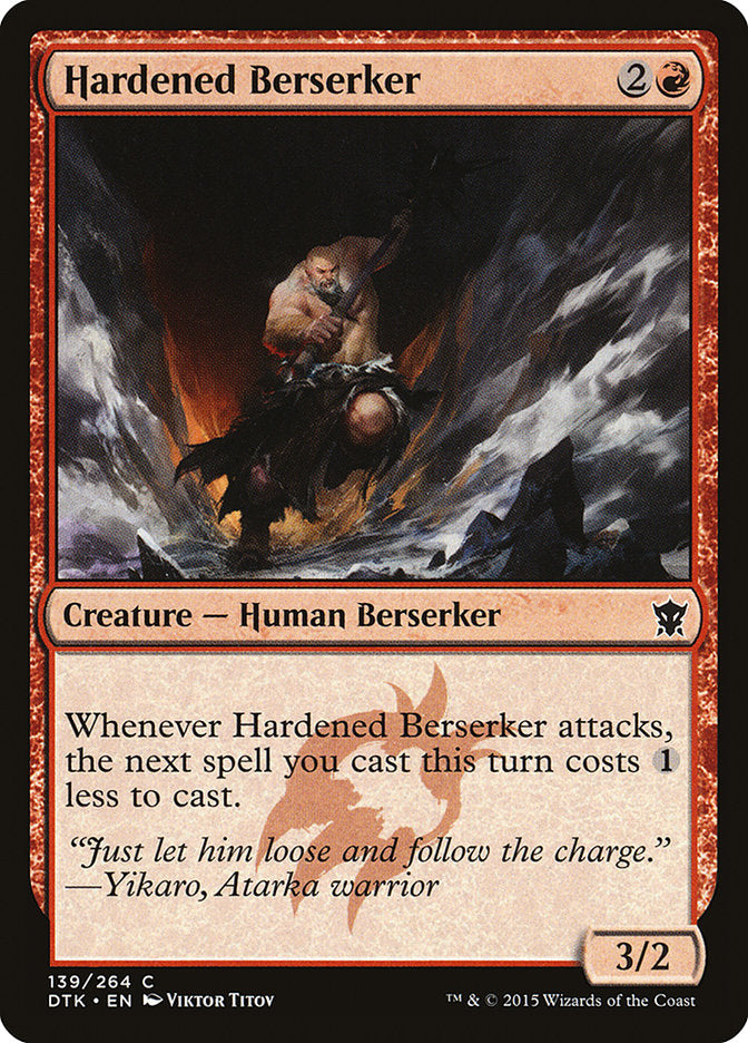 Hardened Berserker [Dragons of Tarkir] | A1Comics