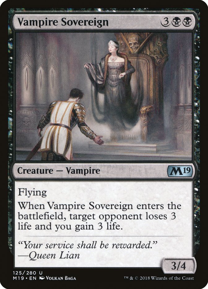 Vampire Sovereign [Core Set 2019] | A1Comics