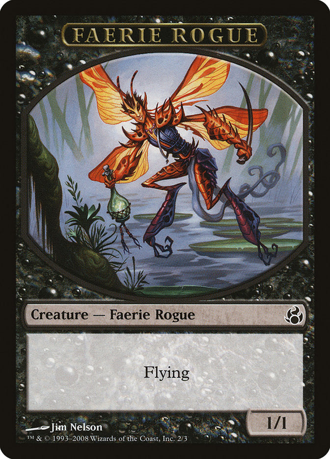 Faerie Rogue Token [Morningtide Tokens] | A1Comics