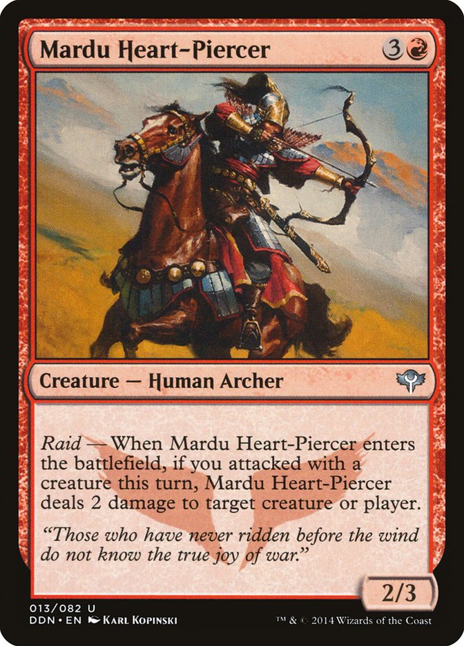 Mardu Heart-Piercer [Duel Decks: Speed vs. Cunning] | A1Comics