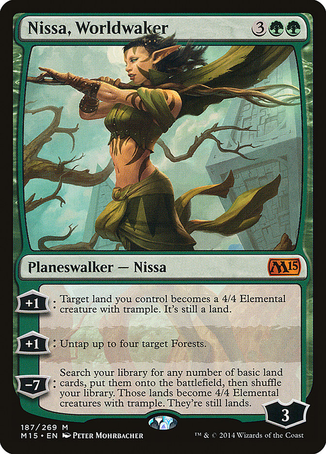 Nissa, Worldwaker [Magic 2015] | A1Comics