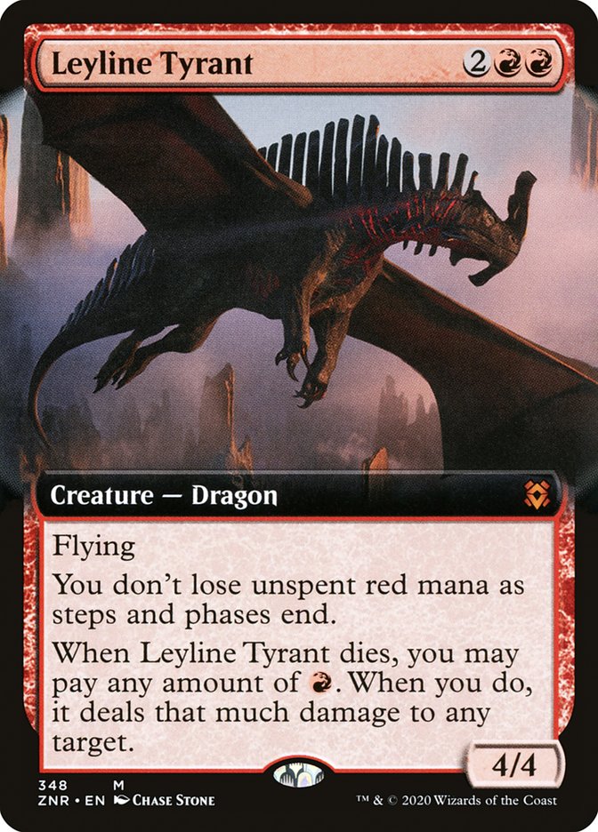 Leyline Tyrant (Extended Art) [Zendikar Rising] | A1Comics