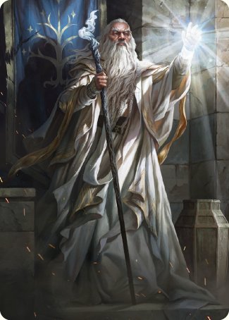 Gandalf the White Art Card [The Lord of the Rings: Tales of Middle-earth Art Series] | A1Comics