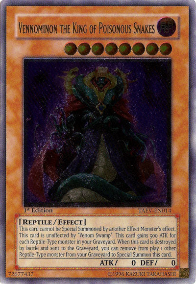 Vennominon the King of Poisonous Snakes [TAEV-EN014] Ultimate Rare | A1Comics