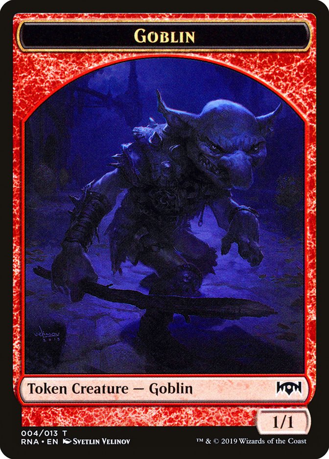 Goblin Token [Ravnica Allegiance Tokens] | A1Comics