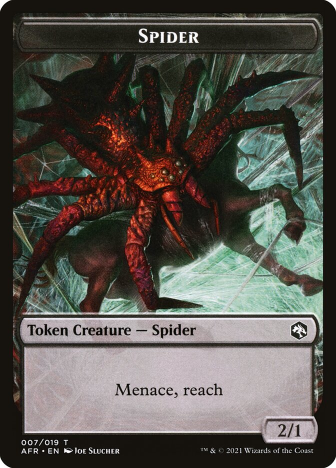 Spider Token [Dungeons & Dragons: Adventures in the Forgotten Realms Tokens] | A1Comics